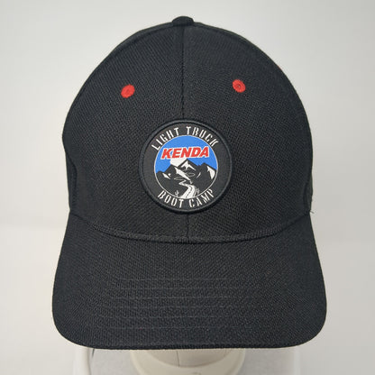 Kenda Light Truck Boot Camp Strapback Hat Black One Size Adjustable