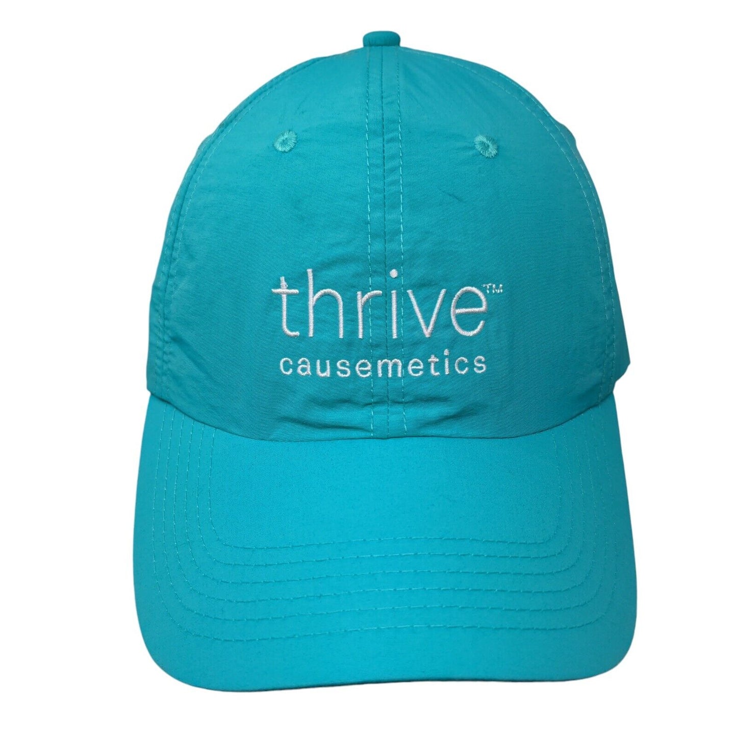 Thrive Causemetics Strapback Hat Greenish-Blue One Size Bigger Than Beauty