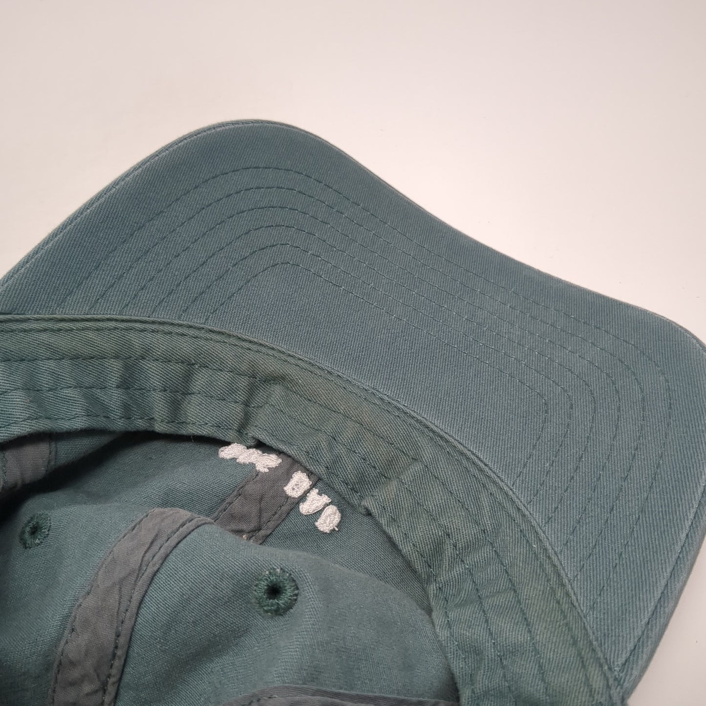 Dog Dad Slideback Baseball Cap Green One Size Adjustable Embroidered WMO