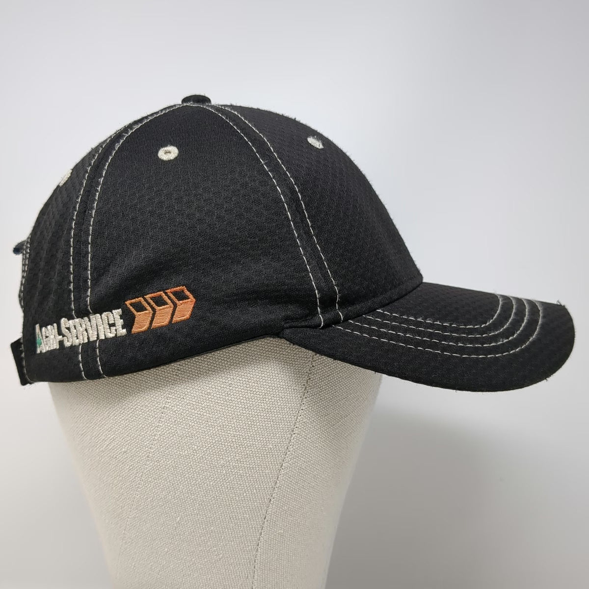Outdoor Cap AGCO Agri-Service Hat Black One Size Baseball Cap Farm Equipment