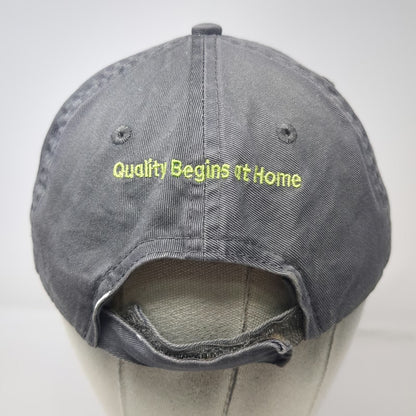 Port & Company Baseball Cap Gray One Size Strapback DaBella Butterfly Logo Hat
