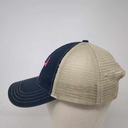 Richardson Snapback Trucker Hat Multi Large Embroidered Logo Mesh Back