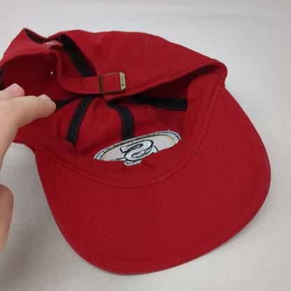 San Francisco 49ers NFL '47 Cap Red One Size Hat Slideback Logo Cotton SF Stitch