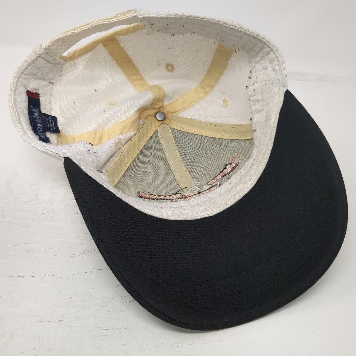 Sport-Tek Auto Ranch Group Baseball Cap Black One Size Contrast Stitching Hat