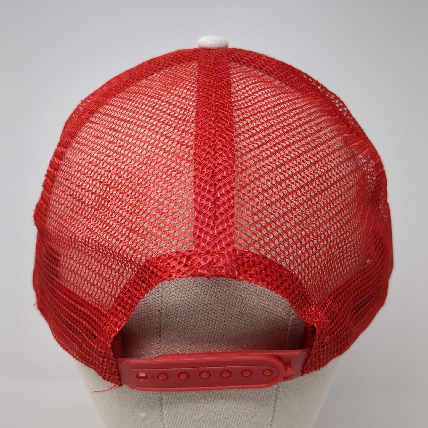 Backstreet Boys DNA World Tour Snapback Trucker Hat Red OS Mesh Back 6 Panel