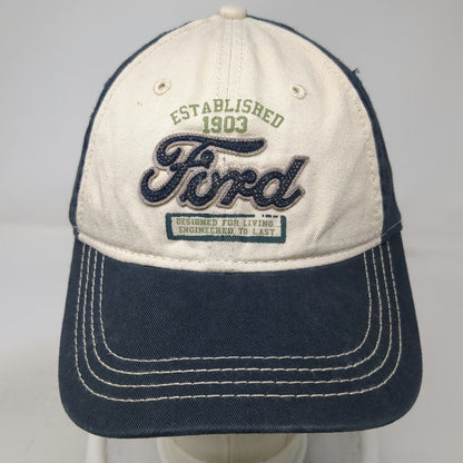 H3 Sportgear Baseball Cap Blue One Size Ford Logo 1903 Strapback Cotton Hat