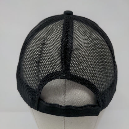 Conmas Construction Supply Strapback Trucker Hat Tan OSFA Mesh Back