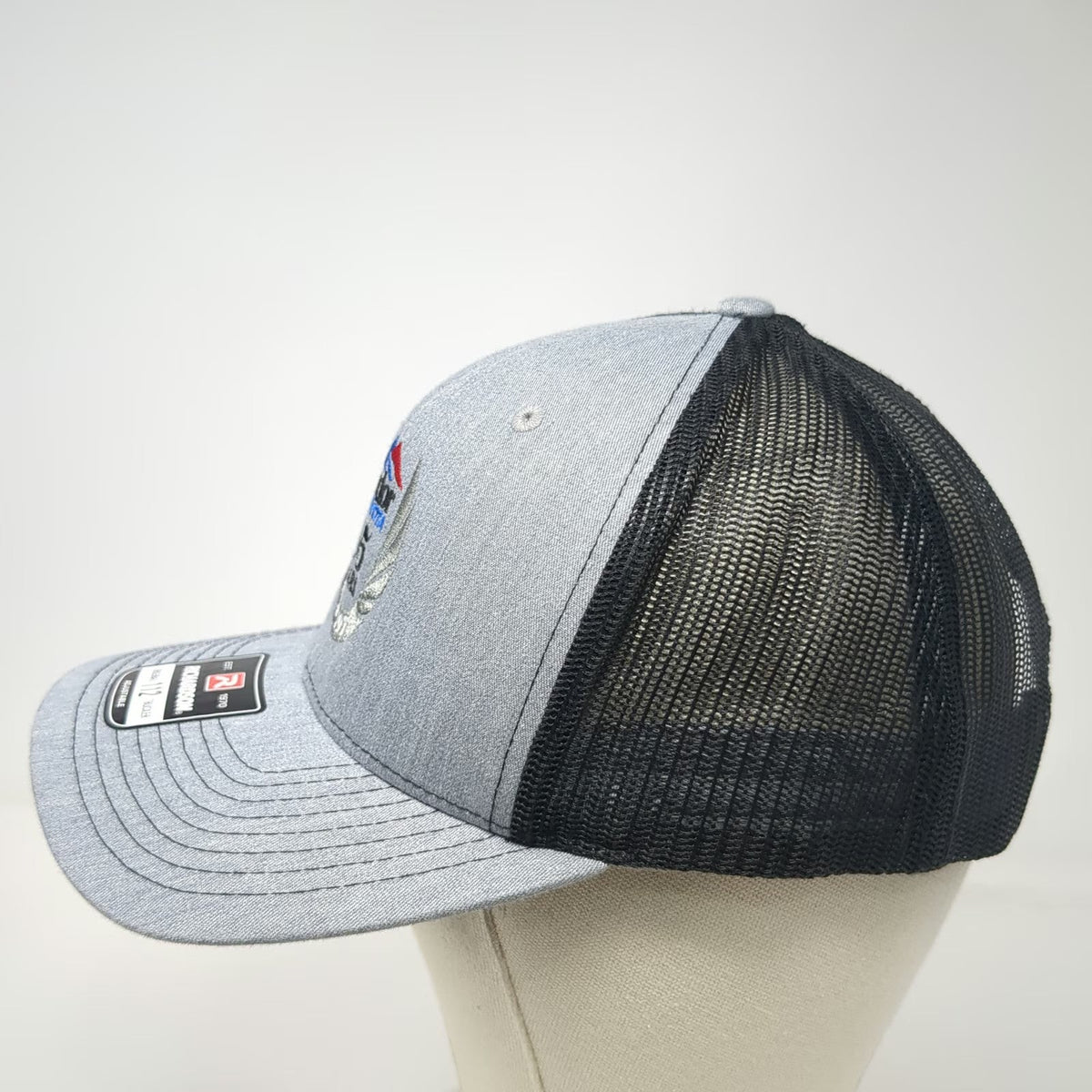 Richardson 112 Trucker Hat Gray One Size Phil Meador Toyota 45 Years Snapback