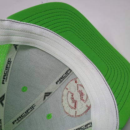 Pacific Headwear Baseball Cap Blue Green Red 8 Aztec Welding Mesh Flexfit Hat