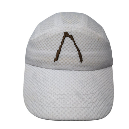 The Athlete's Foot Strapback Hat White One Size Adjustable Bay Six