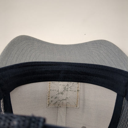 Richardson Snapback Trucker Hat Gray One Size Adjustable Mesh Back 6 Panel