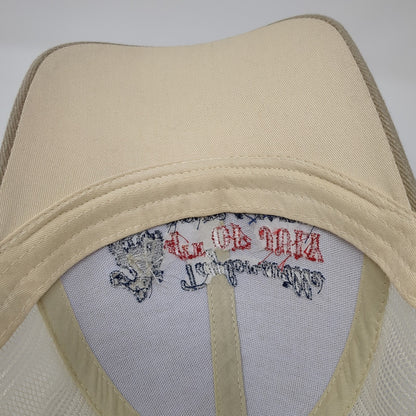 Taylorsville 4th Of July Rodeo & Roping Trucker Hat Brown OS Adjustable Mesh