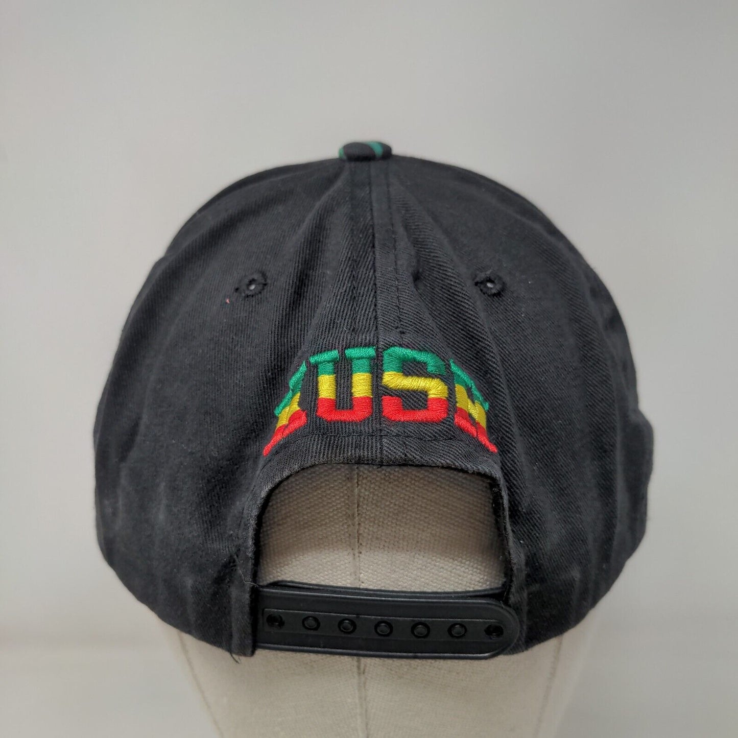 Weed Leaf Marijuana Kush Snapback Hat Black OSFA Embroidered Premium