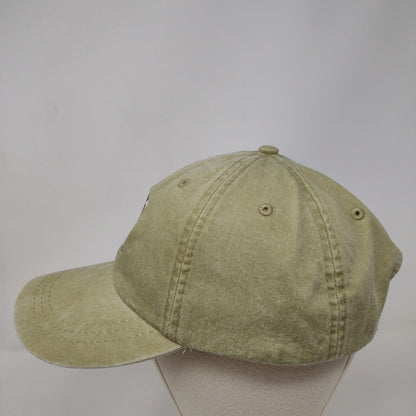 Yellow Pine Slideback Hat Tan One Size Adjustable Embroidered 6 Panel Adams