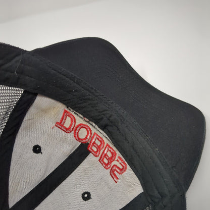 DOBBS Tire Auto Centers Snapback Trucker Hat Black OS Adjustable Mesh Back
