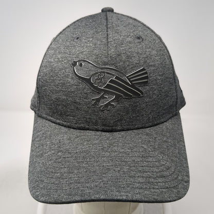 Baltimore Orioles MLB New Era Baseball Cap Hat Gray L 39THIRTY Stretch Fit Tonal