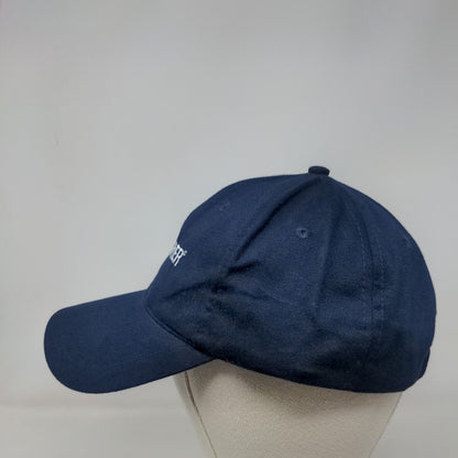 Manpower Slideback Hat Blue One Size Adjustable Embroidered 6 Panel