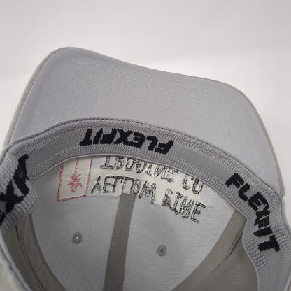 Yellow Pine Trading Co. Fitted Hat Gray L-XL 6 Panel Flexfit Yupoong