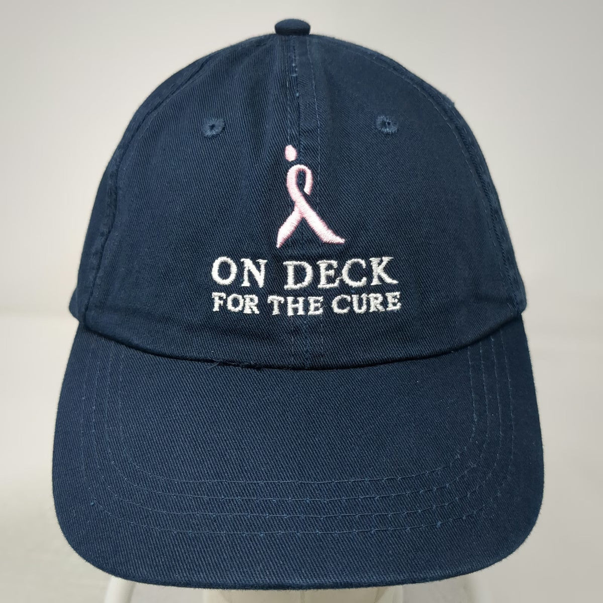 Princess Cruises On Deck For The Cure Blue Baseball Cap One Size Hat Embroidered