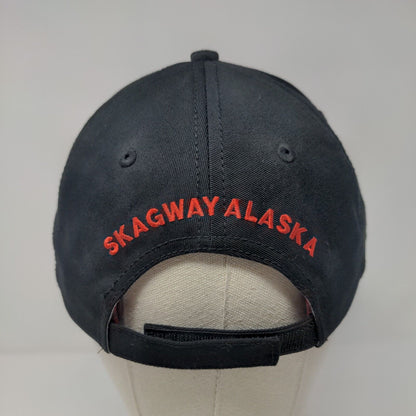 White Pass & Yukon Route 1898 Strapback Hat Black OSFA Skagway Alaska