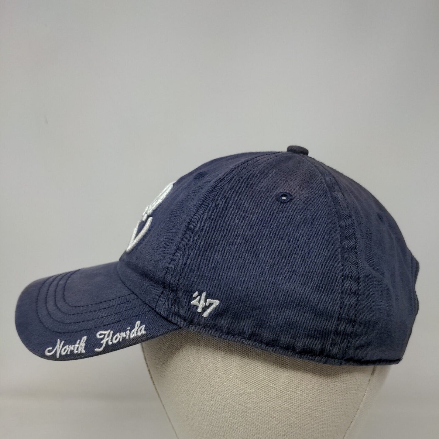 '47 Brand Women's Slideback Hat Blue Embroidered North Florida Ospreys Logo