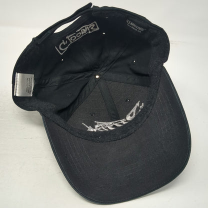 G. Loomis Baseball Cap Black One Size Fish Skeleton Logo Fishing Strapback Hat