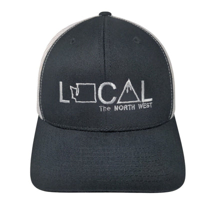 Local The North West Snapback Trucker Hat Black One Size The Classics Yupoong