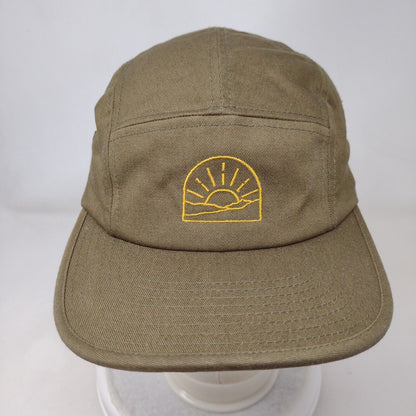 Make Sh** Happen Slideback Hat Brown One Size Adjustable The Classics Yupoong