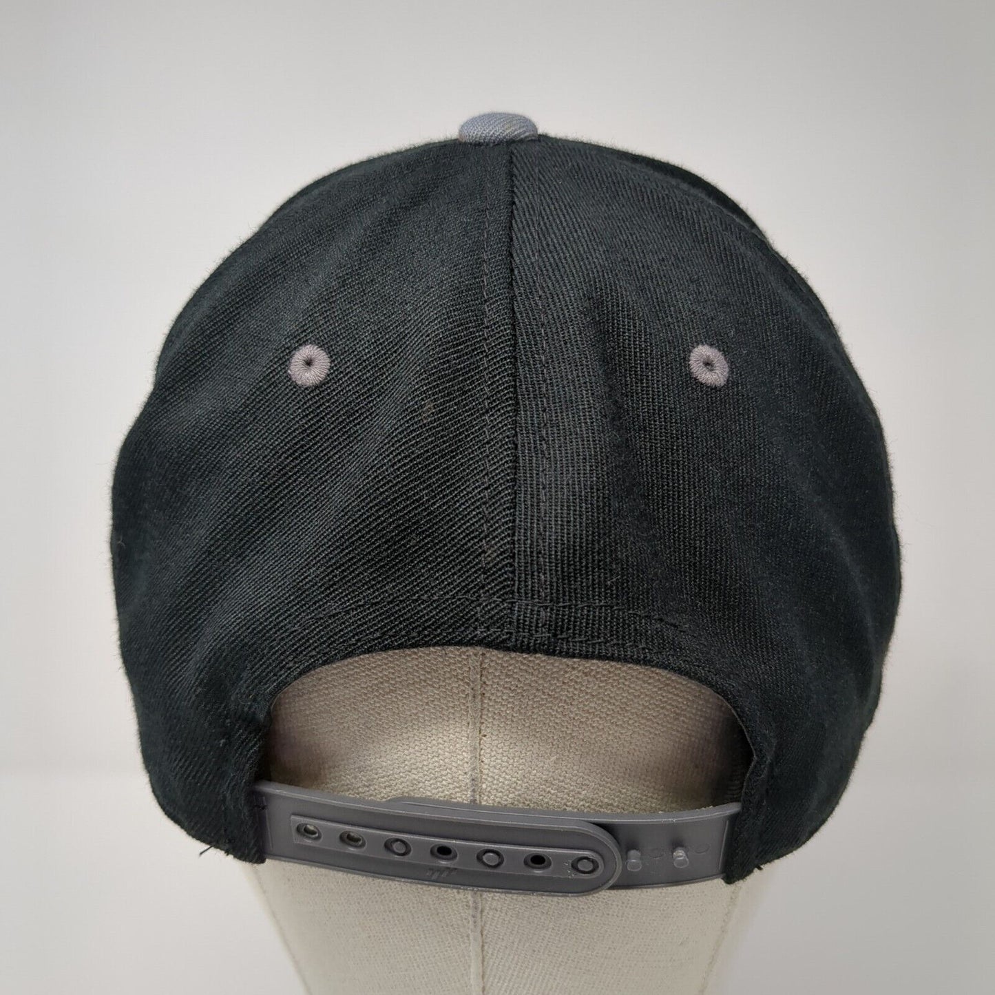 Say I Won't Snapback Hat Black One Size Embroidered Colorblock Yupoong