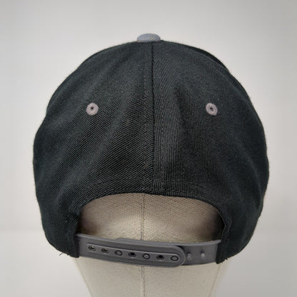 Say I Won't Snapback Hat Black One Size Embroidered Colorblock Yupoong