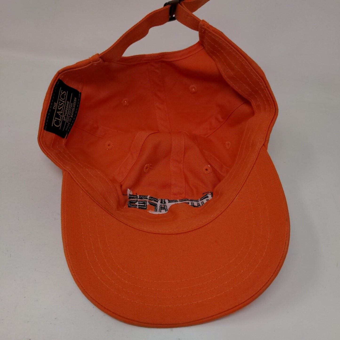 Landscapes Elite Slideback Hat Orange One Size Embroidered Yupoong
