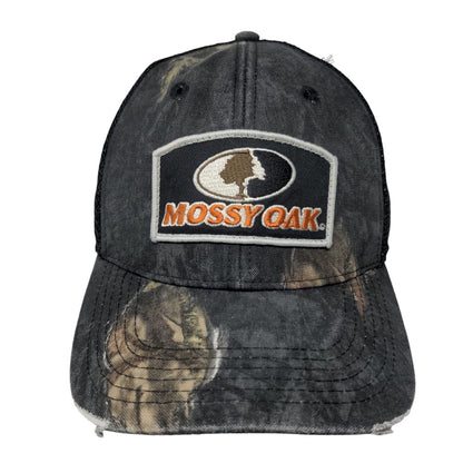 Mossy Oak Fitted Mesh Back Trucker Hat Camo Large/XL Outdoor Cap