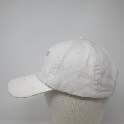 Caymus Vineyards Slideback Baseball Cap White One Size Adjustable Base Camp
