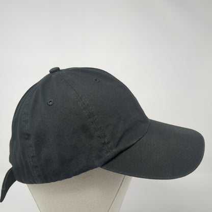 Crumbl Slideback Hat Black One Size Adjustable Solid 6 Panel Outdoor