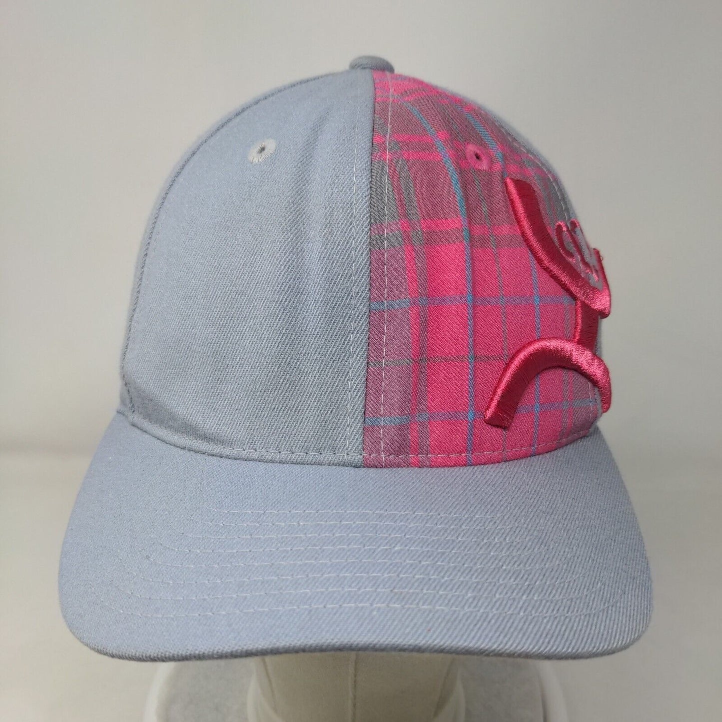 Hooey Fitted Hat Multicolor Small-Medium Embroidered Plaid Flexfit