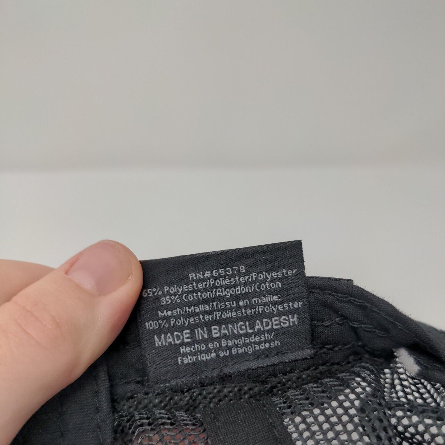 EB Snapback Trucker Hat Gray One Size Adjustable Mesh Back Pacific Headwear