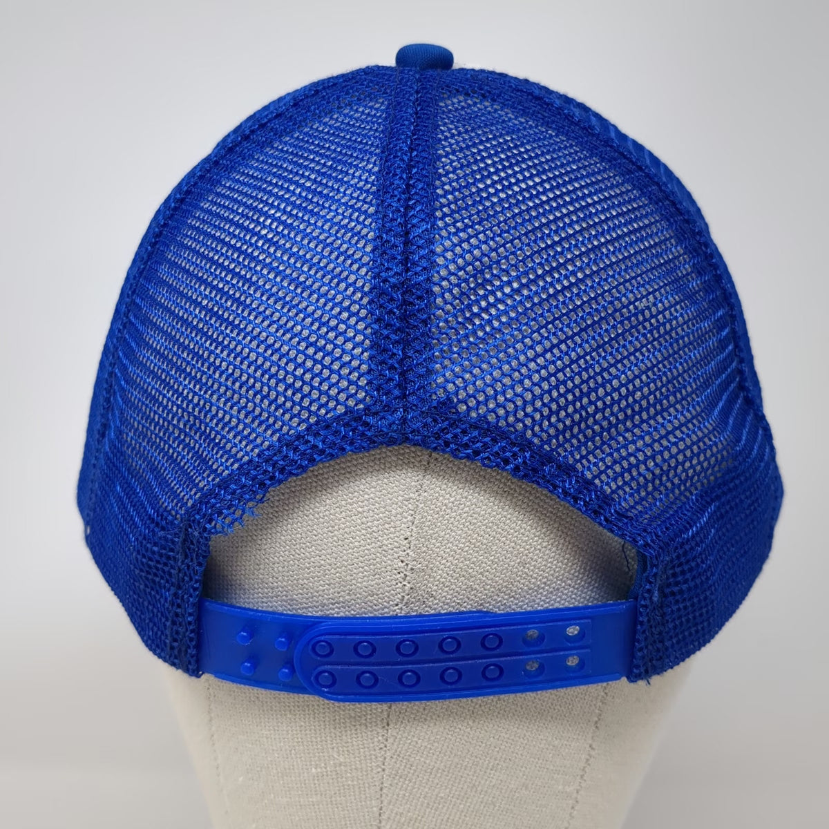 Otto Blue Trucker Hat One Size Hume California Coordinates Mesh Snapback Rope