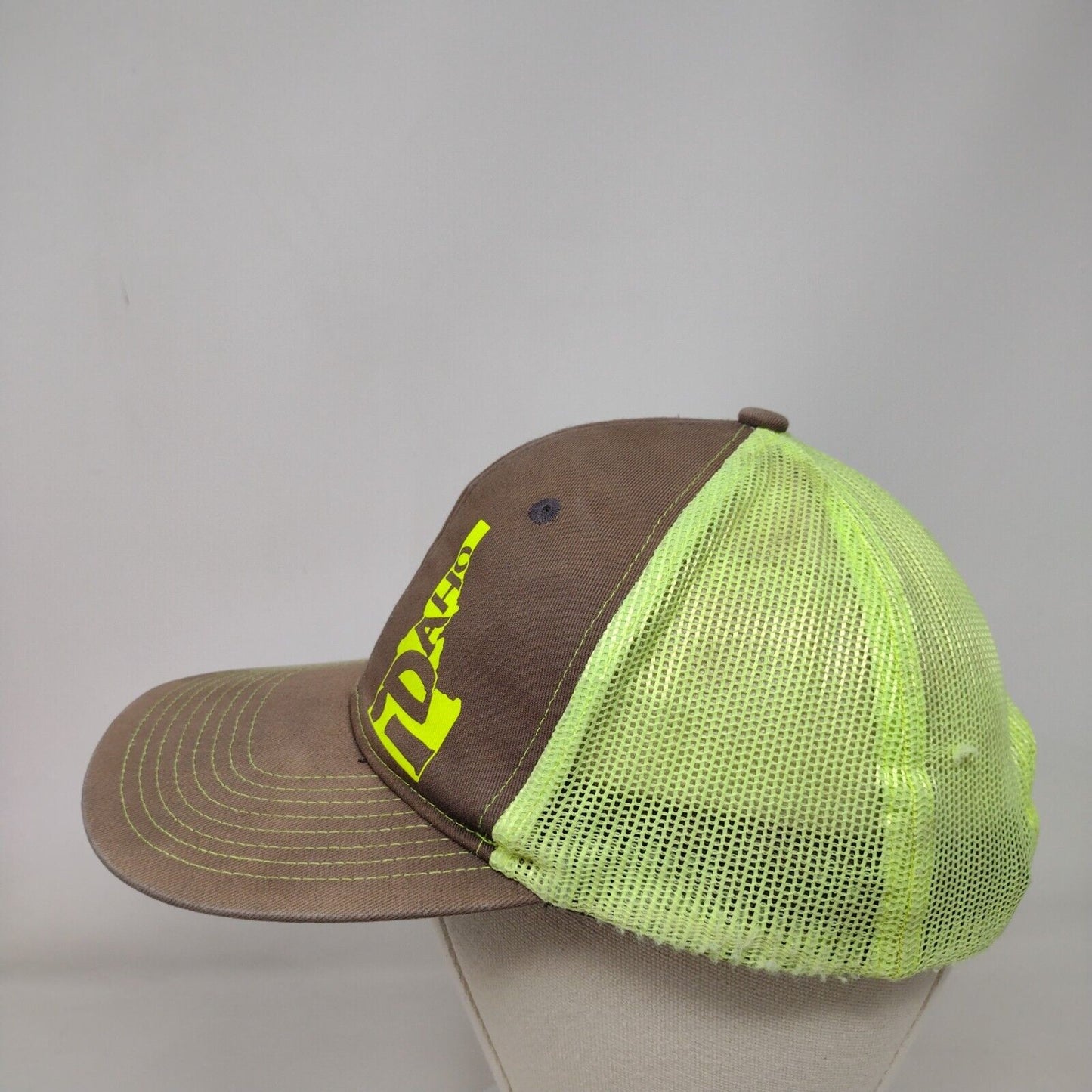 Idaho Snapback Mesh Back Trucker Hat Multi One Size Port Authority