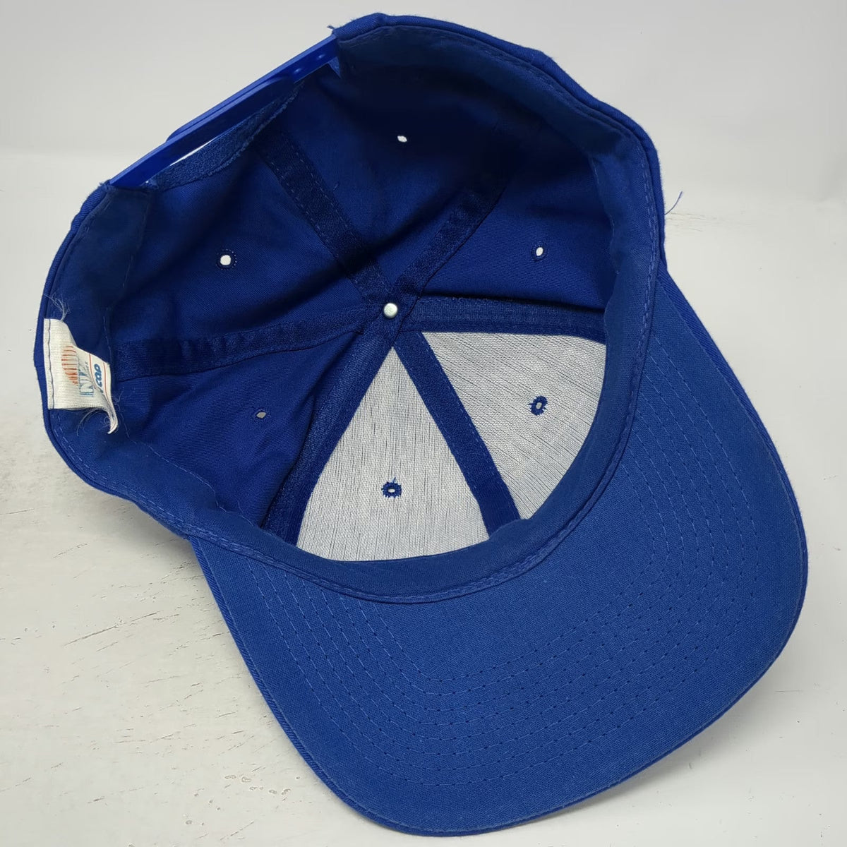Nissun Cap Snapback Hat Blue One Size U.S. Air Force Retired Patch Military Logo