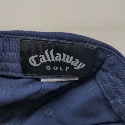 Callaway Golf Men's Slideback Hat Blue Adjustable Embroidered Spell Out Logo