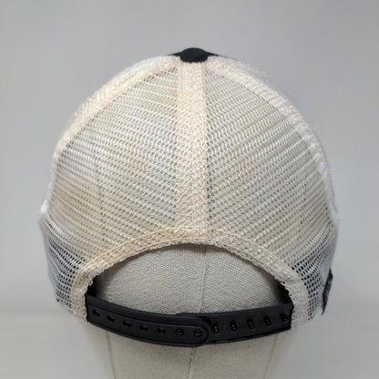 Salt Life Born From The Sun Snapback Trucker Hat Black OSFM Colorblock