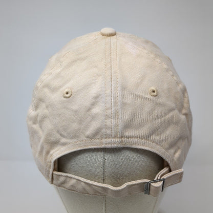 Nike Slideback Hat Tan One Size Adjustable Embroidered Heritage86 Swoosh Cotton