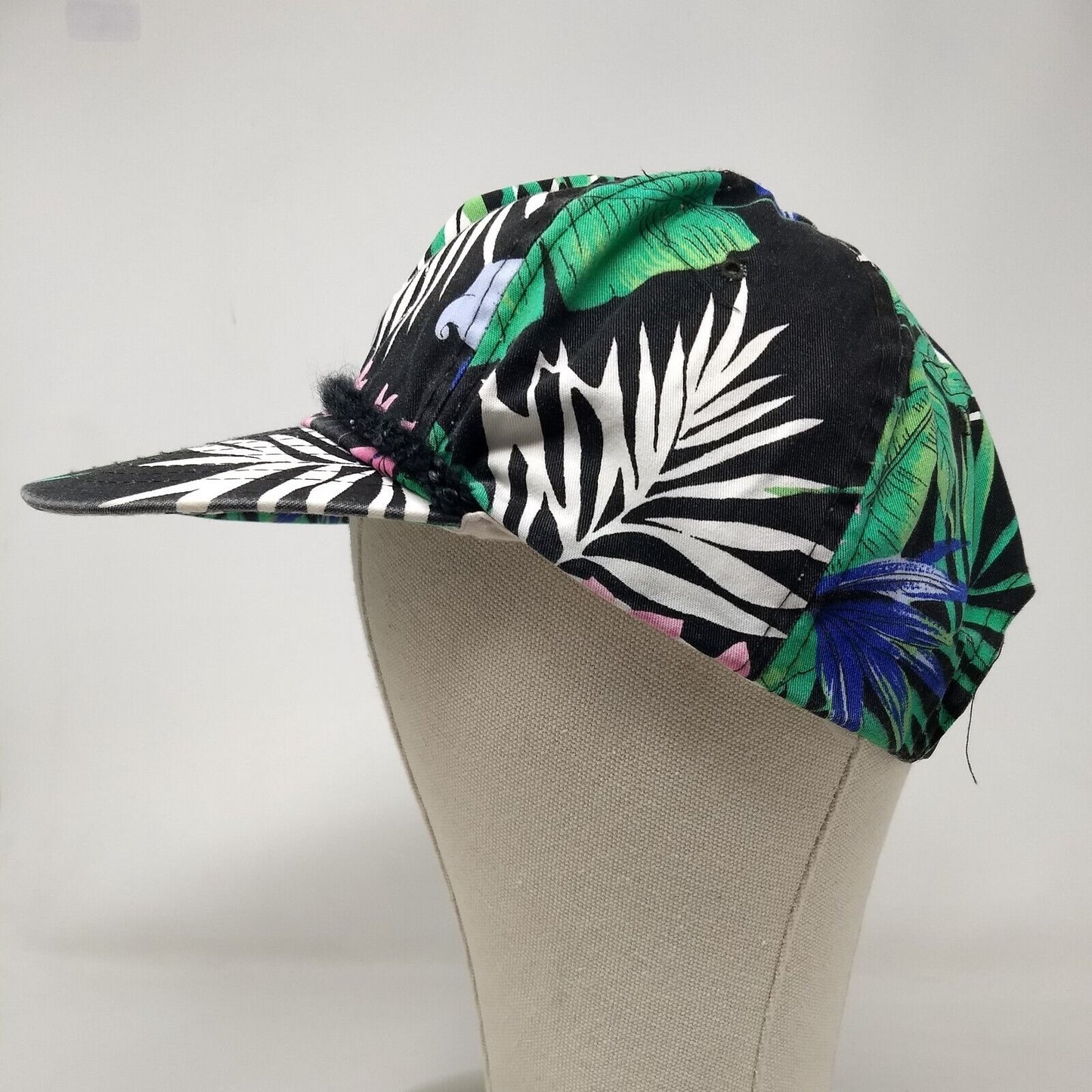 Unbranded Snapback Rope Hat Multi One Size Adjustable Floral Hawaiian