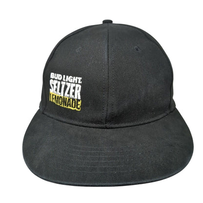 Bud Light Seltzer Lemonade Snapback Hat Black OS Adjustable Quake City Caps