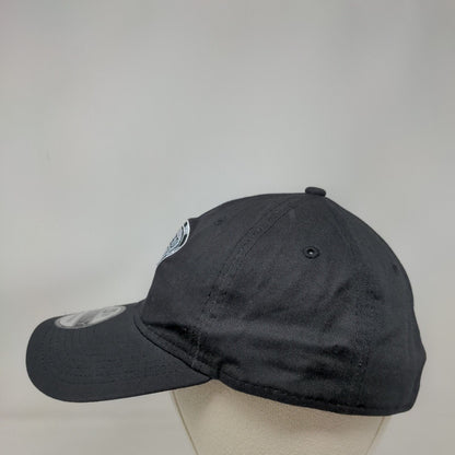 Hard Rock Poker Slideback Hat Black OSFM Adjustable Embroidered New Era