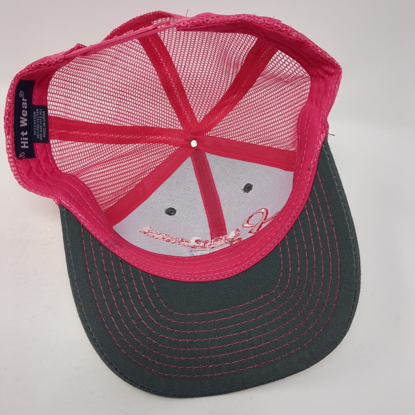 Making Strides Against Breast Cancer American Society Trucker Hat Multi OS Mesh