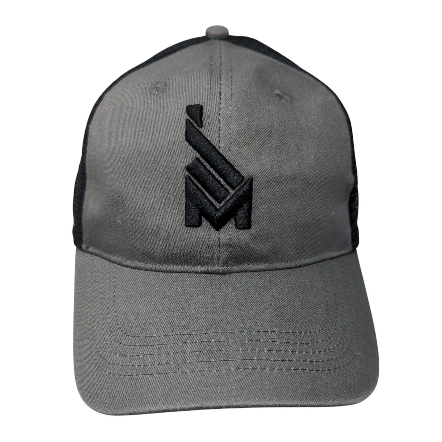 Mission43.Org Snapback Trucker Hat Gray One Size Adjustable Mesh Back 6 Panel
