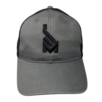 Mission43.Org Snapback Trucker Hat Gray One Size Adjustable Mesh Back 6 Panel