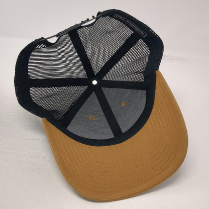 Richardson Trucker Hat Brown One Size Snapback Mesh Back Valley Ag Mountain