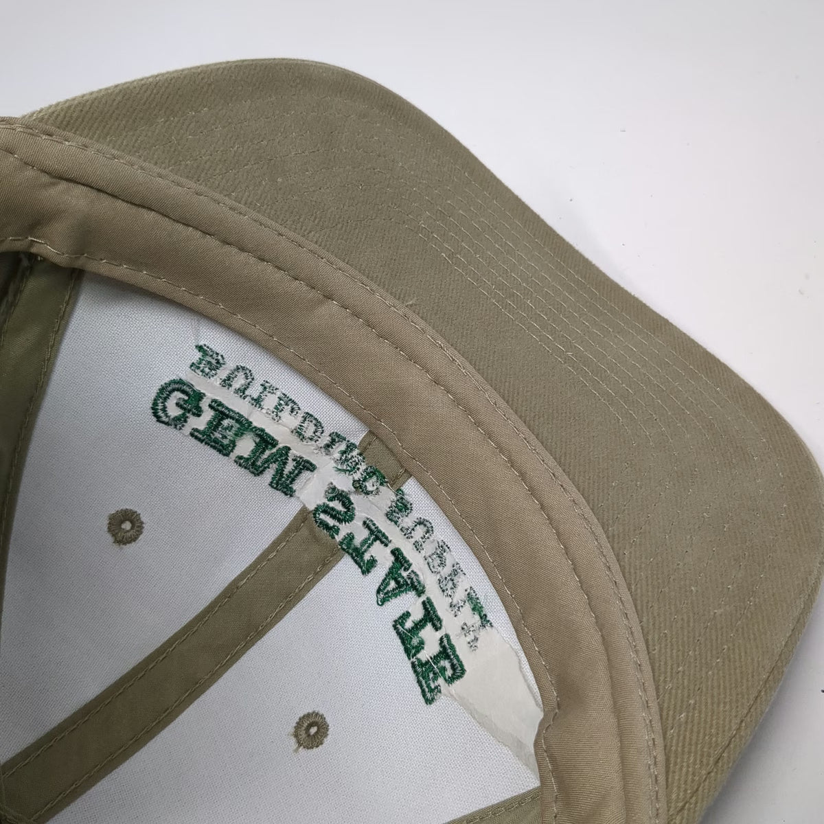 Headliner Gem State Building Supply Baseball Cap Brown One Size Slideback Hat